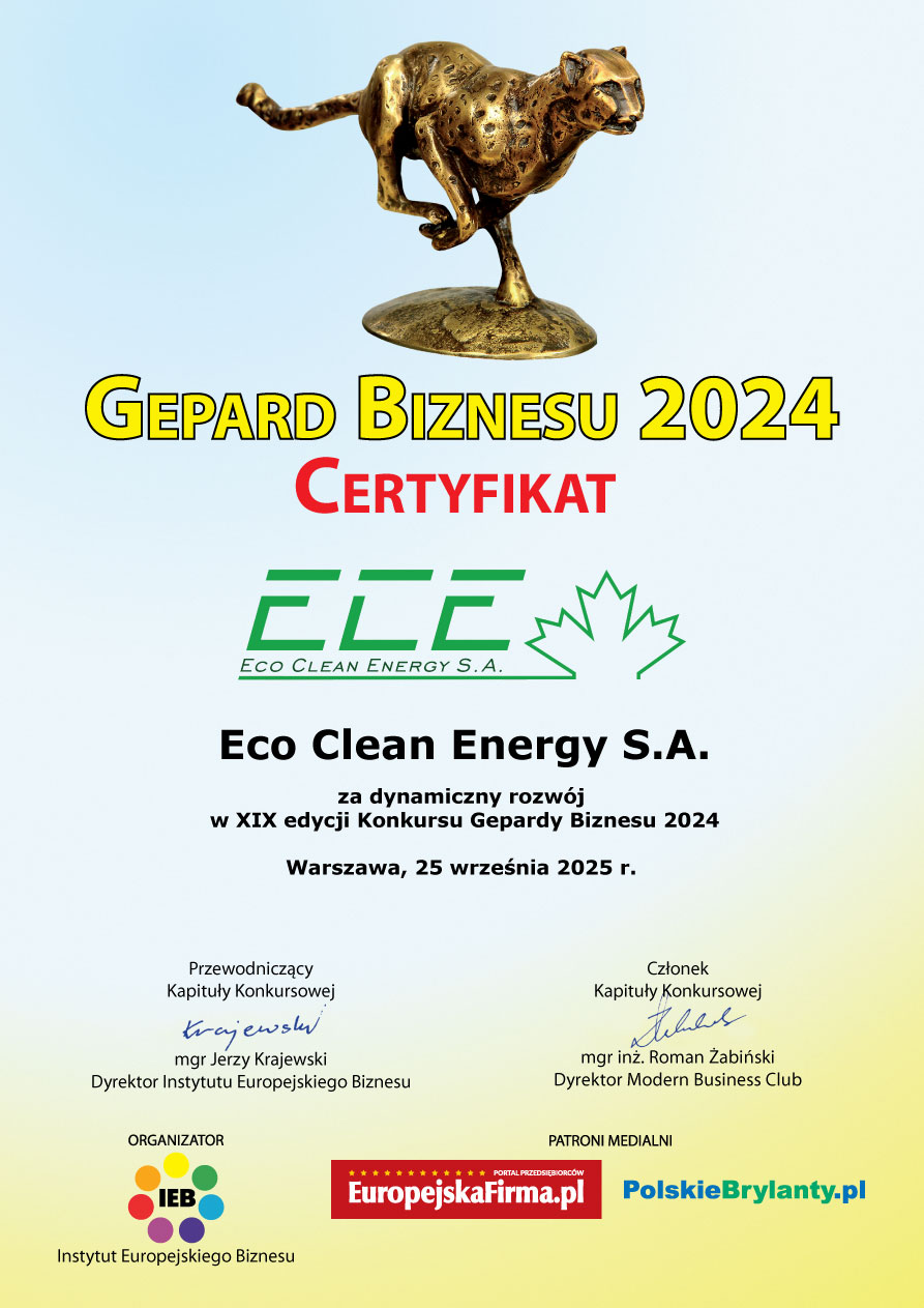 Certyfikat GEPARD BIZNESU 2024
